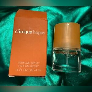 Clinique Perfume Spray in Vibrant Orange Box